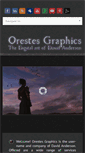 Mobile Screenshot of orestesgraphics.com